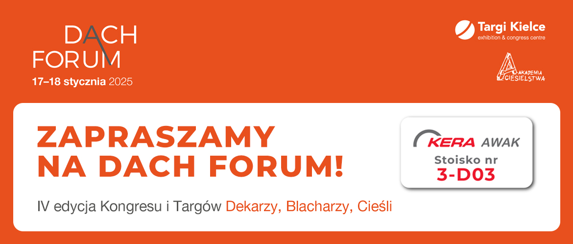 4 edycja Kongresu i Targów Dach Forum w Kielcach